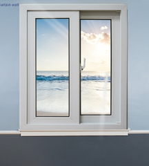 2019 High Quality Customized Colors French UPVC Sliding Window on China WDMA