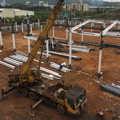 2019 new design steel structure prefabricated frame workshop with low cost on China WDMA