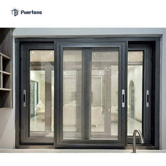WDMA Best Selling 60x48 Windows - Aluminium Horizontal Sliding Storm Sash Door And Window Factories In Foshan China
