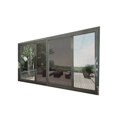 Aluminum alloy open lift sliding corner windows and doors with double glass on China WDMA