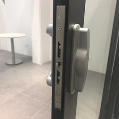 Aluminum double glazing corner sliding door on China WDMA