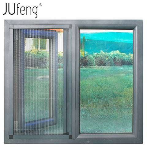 Anti bug Plisse insect fly screen solution for bifold doors on China WDMA
