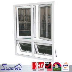 Au & Nz upvc tempered glass double glazed casement windows on China WDMA