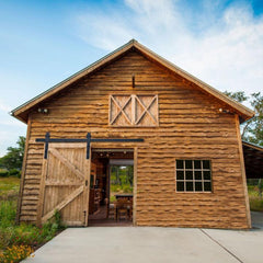 Black barn door roller used for exterior wooden sliding door system on China WDMA