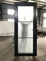 China WDMA Thermal Break Aluminum French Doors Hinged Door with Side Lite German Hardware