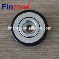 CE standard transparent accordion frameless sliding folding stacking glass door on China WDMA