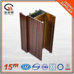 CNC machine extrusion home decor profiles door and windows of wood aluminium on China WDMA