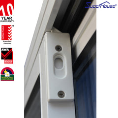 Decoration grill design bule tint tempered glass aluminium lift sliding windows on China WDMA