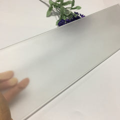 Dongguan Factory Customized Size 8mm, 10mm, 12mm Interior Tempered Frosted Glass Sliding Bathroom Door on China WDMA