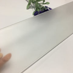 Dongguan Factory Customized Size 8mm, 10mm, 12mm Interior Tempered Frosted Glass Sliding Bathroom Door on China WDMA