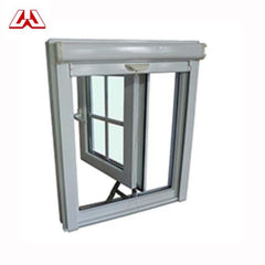 Europe Style Double Hung Decorative Design Steel Security Hinged/hopper PVC Profile UPVC Windows on China WDMA