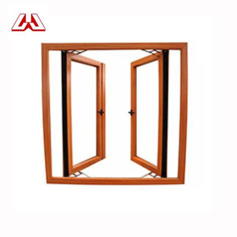 Europe Style Double Hung Decorative Design Steel Security Hinged/hopper PVC Profile UPVC Windows on China WDMA