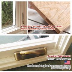 Factory Direct Sales wanted old wooden windows vintage white window frame varnishing frames on China WDMA