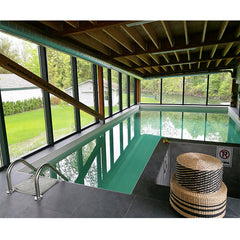 Factory direct supply side hung casement window on glass curtain wall revit door