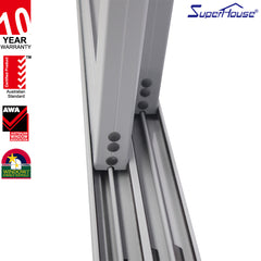 Fancy aluminum front decorative glass storm doors without frame China manufacturer on China WDMA