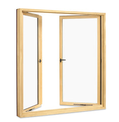 Florida hurricane impact casement windows in construction tempered glass windows doors without burglary on China WDMA