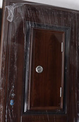 For home high security exterior front main safety door in door with opening 304 stainless steel small window designs on China WDMA