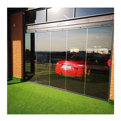 Frameless accordion door on China WDMA