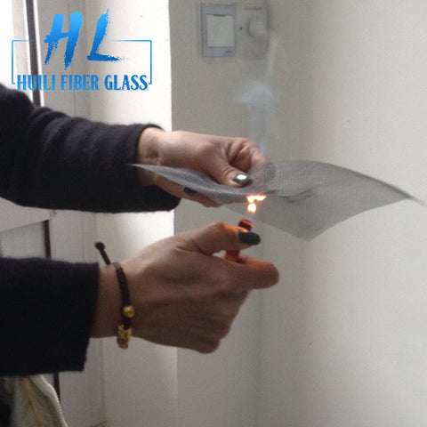 Grey Color Retractable fiberglass fly screen window mosquito screen on China WDMA