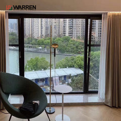Anti Slide Glass Aluminium Alloy Waterproof Titl & Turn Windows Slim Casement Window Handle Soundproof Insulated Glass