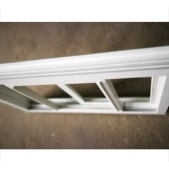 WDMA Custom Laminated Glass American Style Hurricane Impact Slider PVC Windows