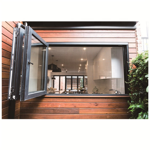 Cheap Factory Price Aluminum Folding Glass Balcony Window Doors Bifold Window Design