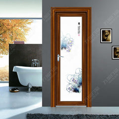 WDMA aluminum alloy interior types of bathroom doors