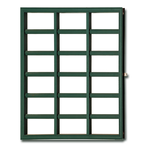 WDMA Luxury Designs Color Frame Aluminum Fix Double Glass Soundproof Window