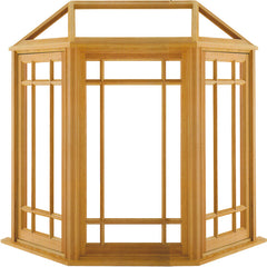China WDMA Aluminum Frame aluminium Bay Windows For Sale