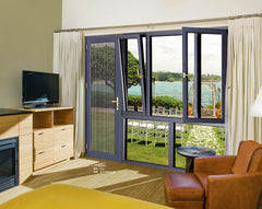 High Quality Aluminum Window Sales Broken Bridge Aluminum Horizontal Pivoting Casement Windows on China WDMA