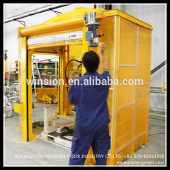 High quanlity roller doors fast speed Alibaba China pvc shutter on China WDMA