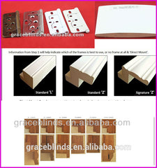 Home decorative 89mm wooden Plantation window Shutter on China WDMA