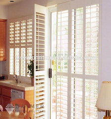 Home use customized color antique wooden window louvers on China WDMA