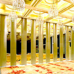 Hotel operable wall system decorative sliding door panel on China WDMA