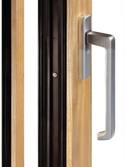 Interior bifold door glass folding door tempered glass sliding door for living room on China WDMA