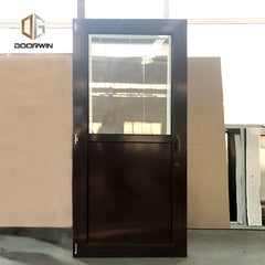 Manufactory direct jalousie doors for sale installing louvered images of wooden with glass on China WDMA