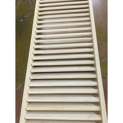 Mass Production Show Poplar Wooden Louver Door Wooden Or Timber Louver on China WDMA