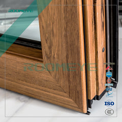 Modern type wood with aluminium cladding lift and sliding door on China WDMA