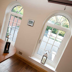 North American market Pvc Casement window design with USA standard on China WDMA