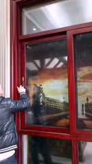 Hot Sale high quality modern house design Aluminum Frame double glazed Sliding Glass Window profile on China WDMA