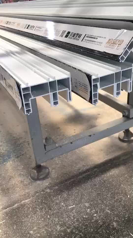 sliding window with mosquito net 3 track sliding pvc window frame sliding upvc window profile on China WDMA