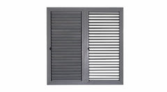 Aluminium z type aluminium louvers doors windows comply with Australian standards on China WDMA