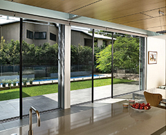 Old French, simple, modern style,commercial double single double, floor type steel windows and steel doors. on China WDMA