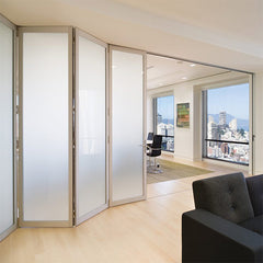 PRD Australian standards double glazing low-E bi fold door/Accordion aluminum glass patio exterior bifold doors /bi-fold door on China WDMA