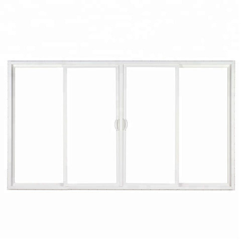 Pvc profile 130 Series 4 panel patio sliding glass door on China WDMA