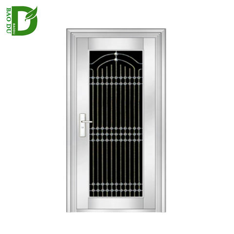 Stainless Steel Storm Security design Doors Exterior Double Door on China WDMA