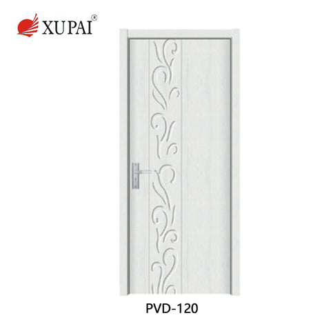 Standard size pvc door toilet pvc door design pvc door film on China WDMA