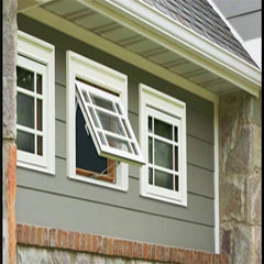 Outdoor Motorized Window Shade Awning Led Light Black Color Well Insulated Awning Window Bathroom   French Window Awning