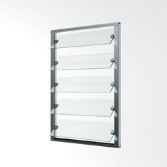 Ventanas Jalousie Style Windows Frosted Glass Window Bathroom Louver Window on China WDMA