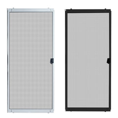 White Steel Frame Sliding Screen Door Home Decor Screen Patio Door Sliding insect Screen Door on China WDMA